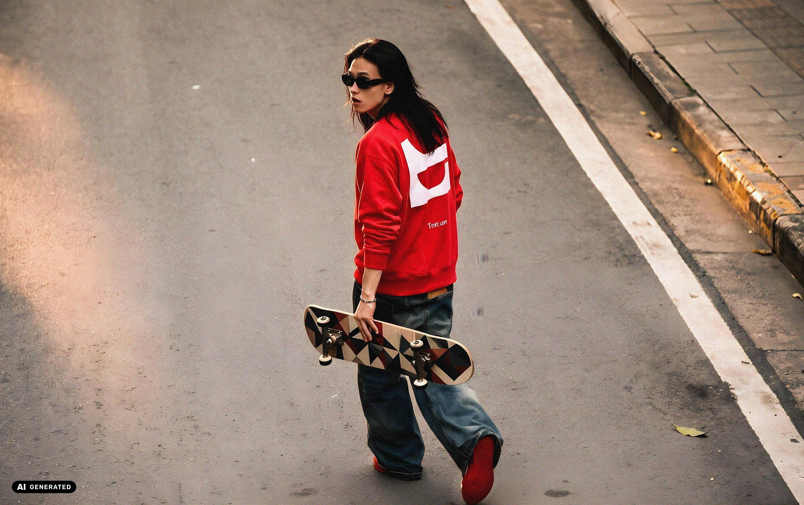 RED Crewneck